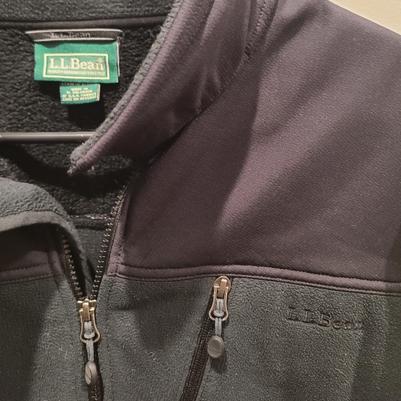 L.L.BEAN Mountain Pro polartec zip up jacket men's size XL - Picture 2 of 7